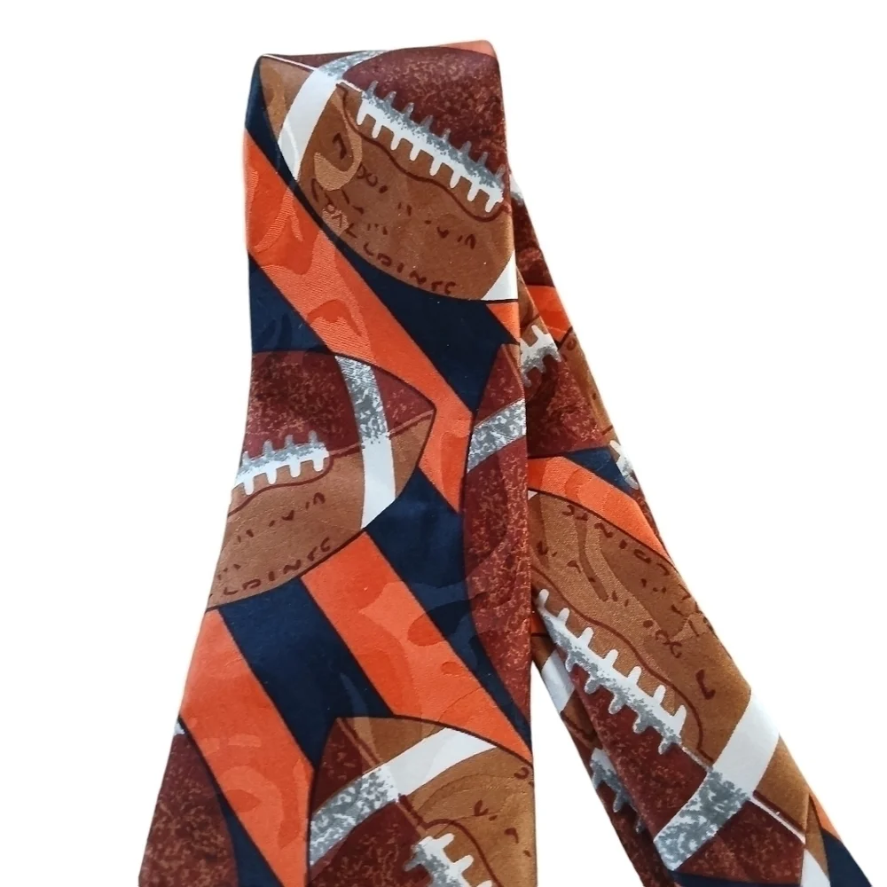 Vintage 1990's Robert Talbott ELJO's University of Virginia Football Silk